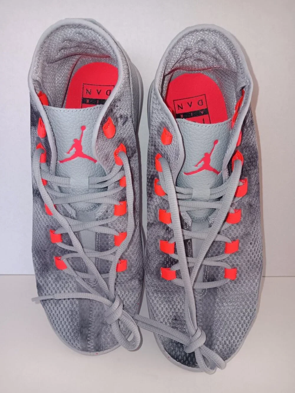 Jordan Reveal Premium Wolf Grey Infrared 23 Black 834229-015 Men's Size 11.5
